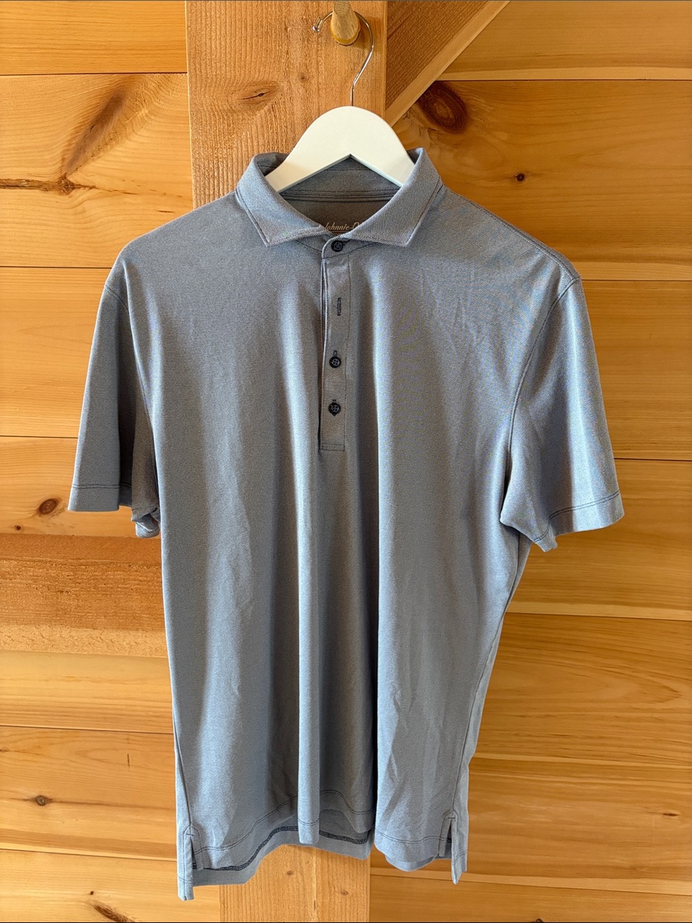johnnie-O Men's Heather Gray Polo Shirt